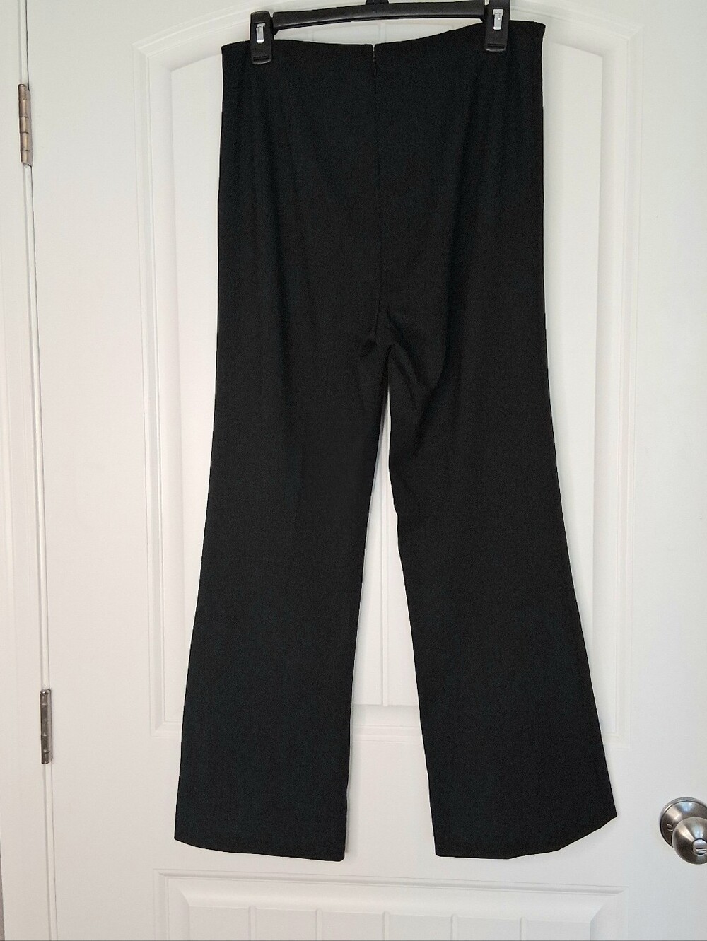 Rag & Bone Irina Kick Flare Midrise Ankle Pintuck Stretch Ponte Pants Sz M Black - Picture 4 of 12
